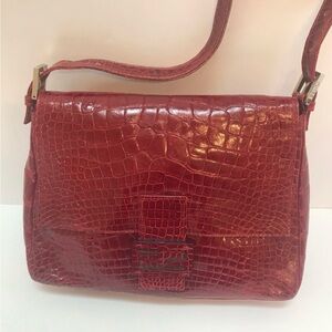 Rare Fendi Mama Alligator Bag